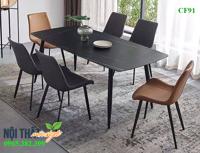 Bàn ghế ăn nhập khẩu CF91