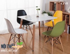 Ghế ăn Eames CF48 - Lựa chọn hoàn hảo cho không gian chung cư, căn hộ