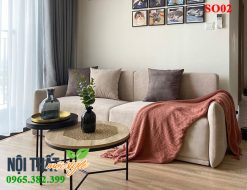 Sofa phòng khách SO02- Mẫu sofa theo phòng cách Hàn Quốc.