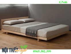Sống khoẻ, sống tối giản với mẫu giường ngủ kiểu Nhật GN46